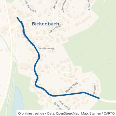 Ründerother Straße Engelskirchen Bickenbach 