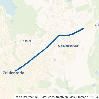 Schopperstraße Zeulenroda-Triebes Zeulenroda 