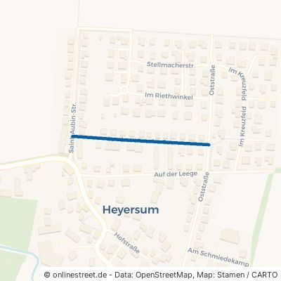 Landrat-Hinsche-Straße Nordstemmen Heyersum 