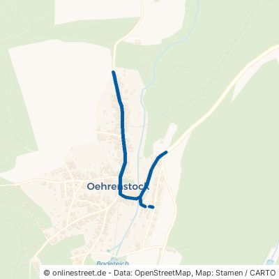 Oehretalstraße Ilmenau Oehrenstock 