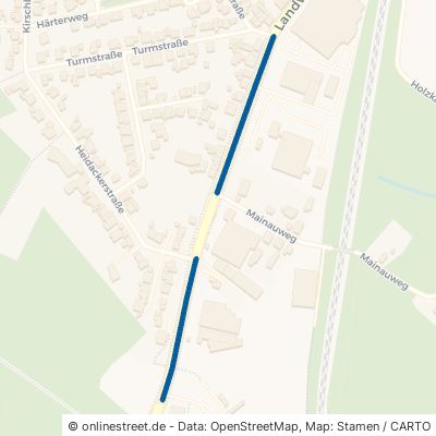 Elberfelder Straße / Landwehr Langenfeld Wiescheid 