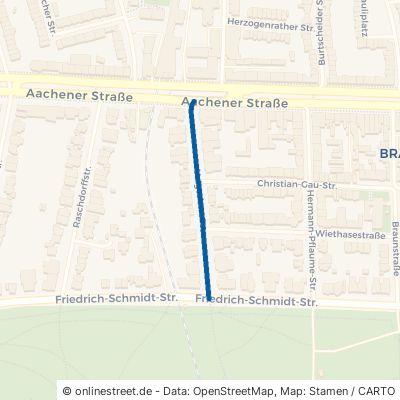 Voigtelstraße Köln Braunsfeld 