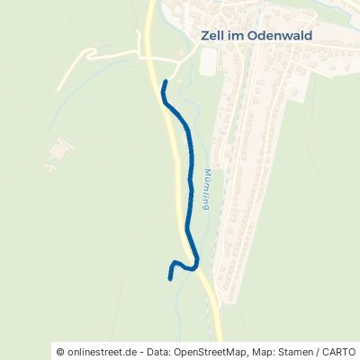 Kirschwiesenweg Bad König Zell 