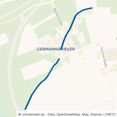 Berner Straße Backnang Germannsweiler 