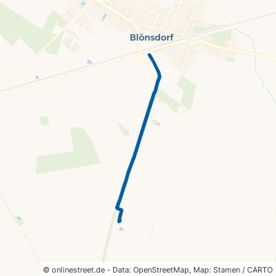 Naundorfer Weg Niedergörsdorf Blönsdorf 