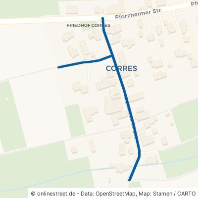 Waldenserstraße Ötisheim Corres 