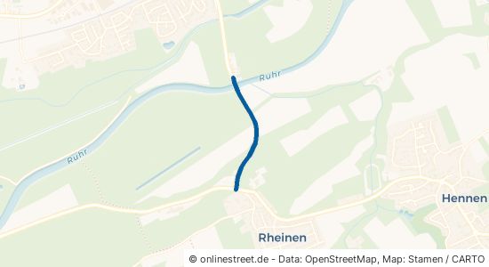 Ruhrtalstraße Iserlohn Rheinen 