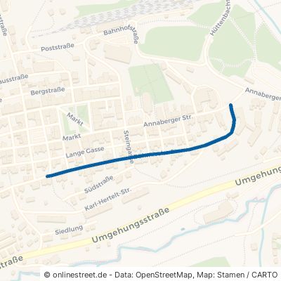 Böhmische Straße Oberwiesenthal Oberwiesenthal 