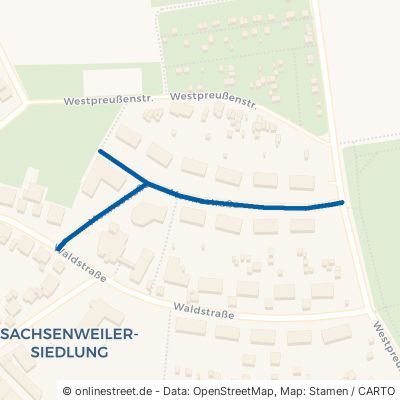 Mennostraße Backnang Sachsenweiler 