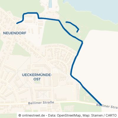 Kanalweg Ueckermünde 