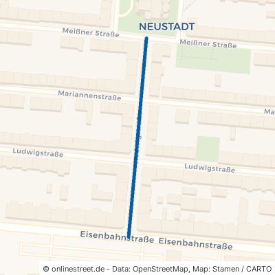 Hedwigstraße Leipzig Neustadt-Neuschönefeld 