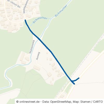 Margertshausener Straße Gessertshausen Wollishausen 