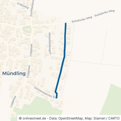 Mittelfeldstraße 86655 Harburg Mündling 
