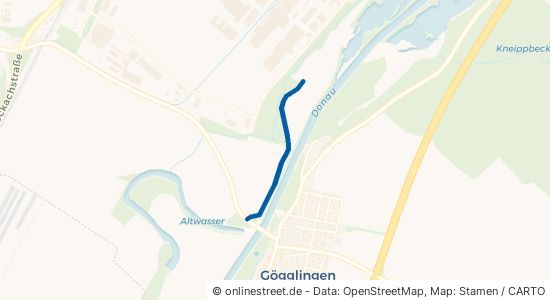 Alter Ulmer Weg Ulm Gögglingen-Donaustetten 