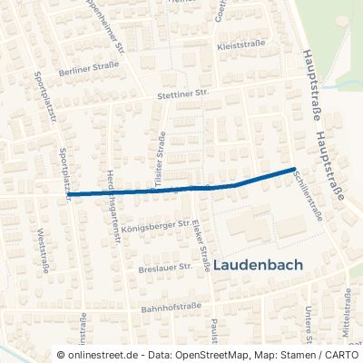 Danziger Straße Laudenbach 