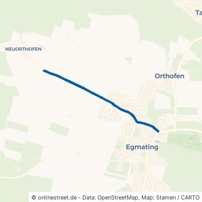 Münchener Straße Egmating Neuorthofen 
