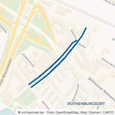 Billhorner Mühlenweg Hamburg Rothenburgsort 