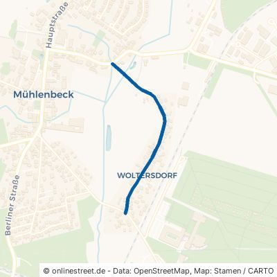 Woltersdorfer Straße Mühlenbecker Land Mühlenbeck 