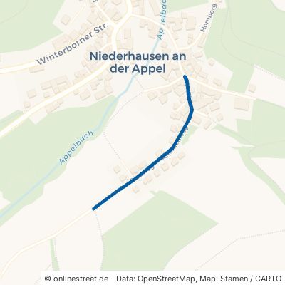 Am Riedweg Niederhausen an der Appel 