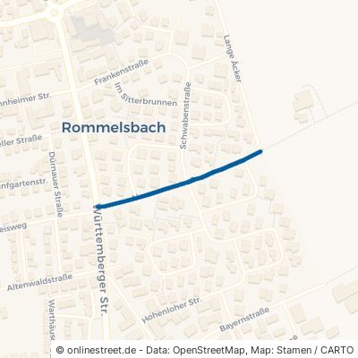 Alemannenstraße Reutlingen Rommelsbach 