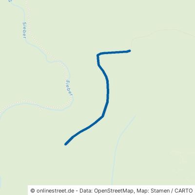 Eisensteinbergweg Harz Lauterberg 
