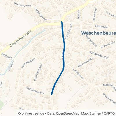 Oberdorfstraße Wäschenbeuren 