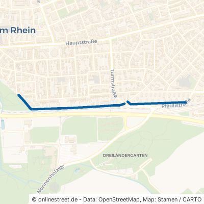 Bahnweg Weil am Rhein 