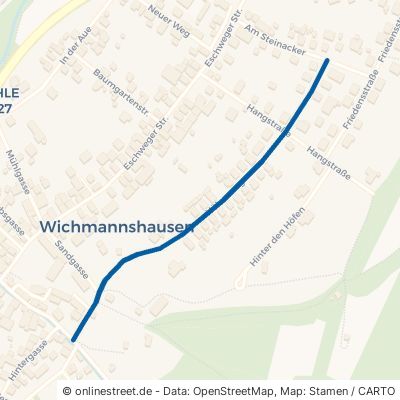 Höhenweg Sontra Wichmannshausen 