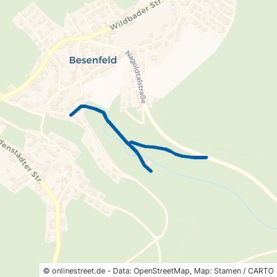 Mühlenweg Seewald Besenfeld 