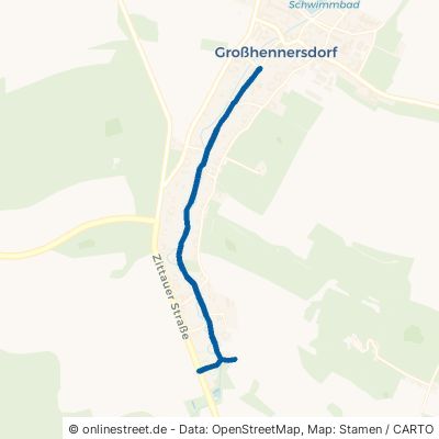 Obere Dorfstraße Herrnhut Großhennersdorf 