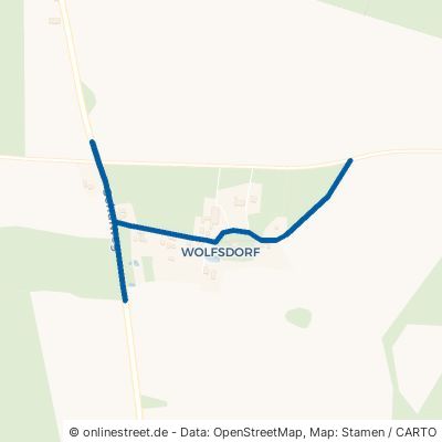 Schulweg Gremersdorf-Buchholz Wolfsdorf 