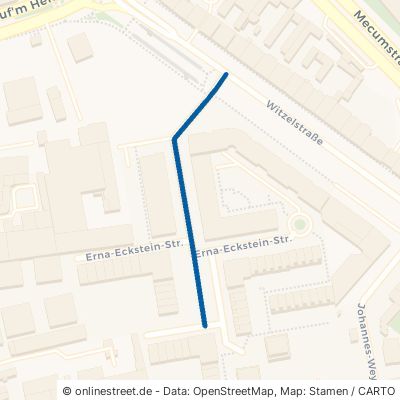 Erna-Eckstein-Straße Düsseldorf Bilk 