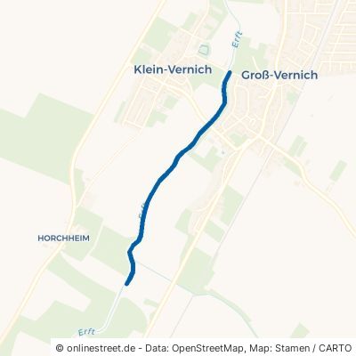 Karröster Weg Weilerswist Großvernich 