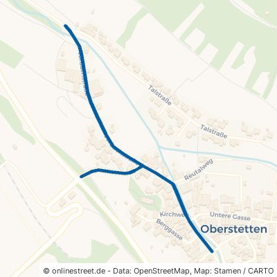 Vorbachstraße Niederstetten Oberstetten 