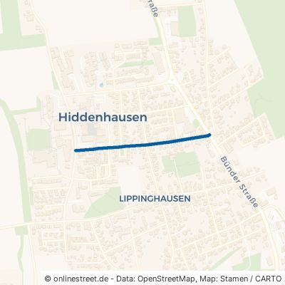 Südfeldstraße Hiddenhausen Lippinghausen 