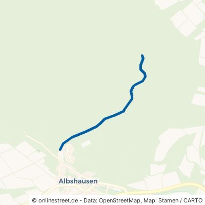 Hauptskopfweg Wohratal Halsdorf 