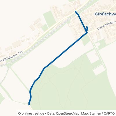 Döbritscher Straße Großschwabhausen 