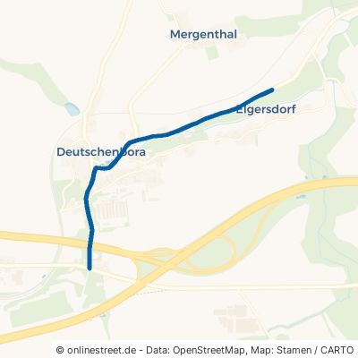 Meißner Straße Nossen Deutschenbora 