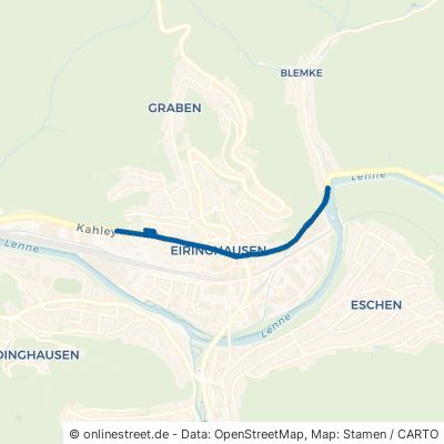 Reichsstraße Plettenberg Eiringhausen 