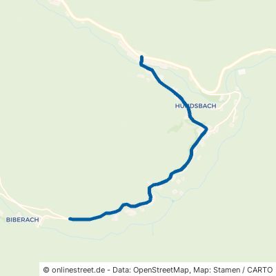 Kapellenstraße Forbach Hundsbach 