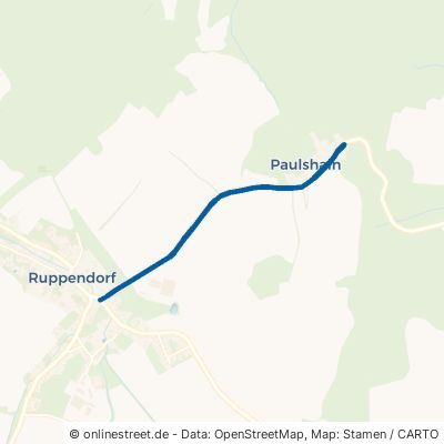 Paulsdorfer Straße Klingenberg Ruppendorf 