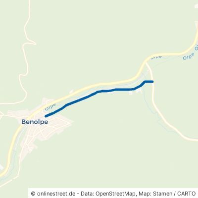 Bahnweg Kirchhundem Benolpe 
