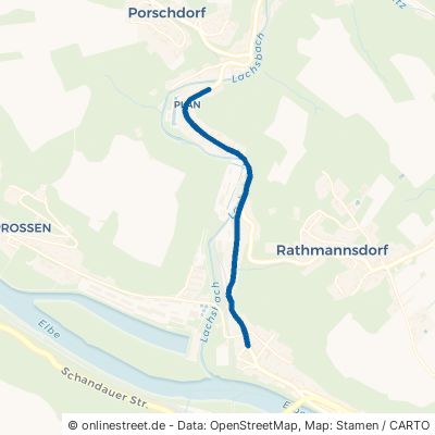 Hohnsteiner Straße Rathmannsdorf 
