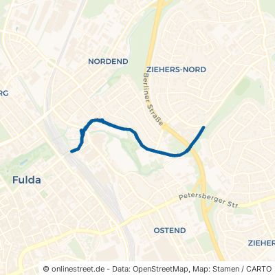 Magdeburger Straße Fulda Nordend 