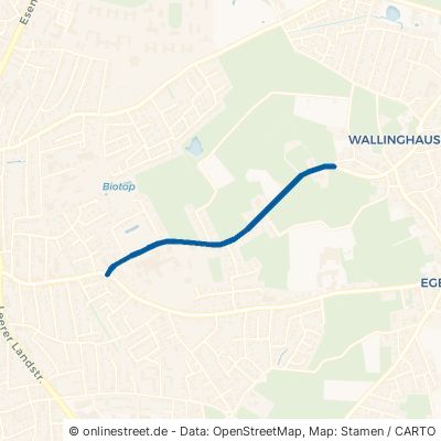 Wallinghausener Straße Aurich Innenstadt 