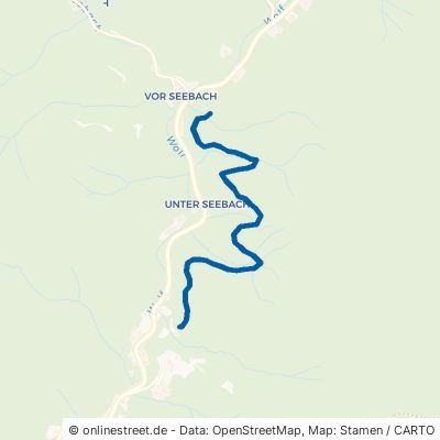 Lehwaldweg Bad Rippoldsau-Schapbach Vor Seebach 