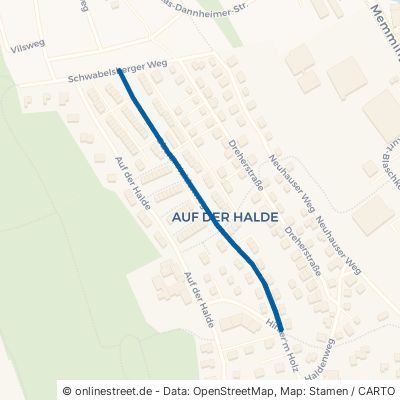 Oberer Haldenweg Kempten (Allgäu) Halde 