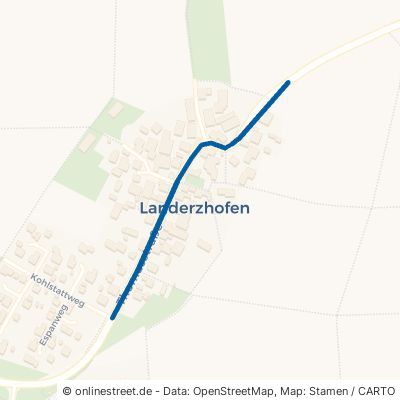 Thomasstraße Greding Landerzhofen 