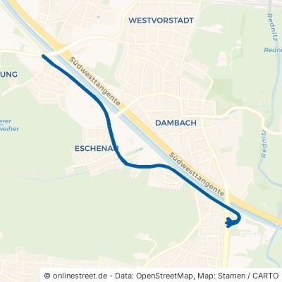 Am Europakanal Fürth Oberfürberg Dambach