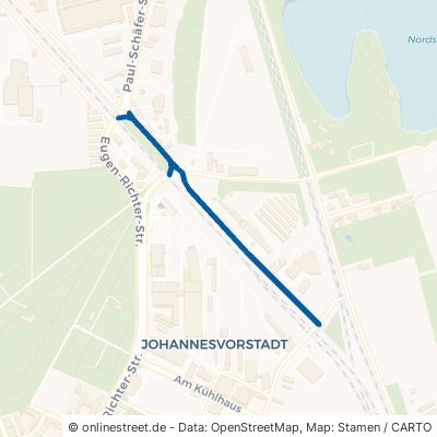 Dieselstraße Erfurt Johannesvorstadt 